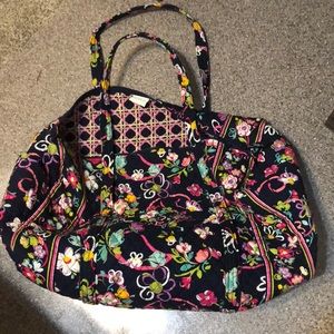 Vera Bradley iconic travel duffel bag
